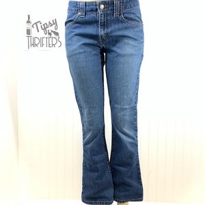 Levi’s 525 bootcut stretch nouveau waist size 6m